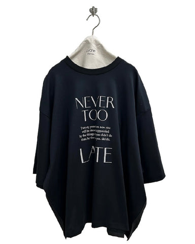 ayane<br>ドッキングバックギャザーTシャツ