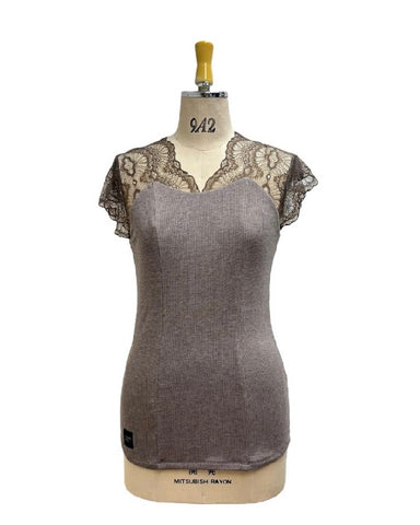 ayane予約<br> ショルダーレースタンク