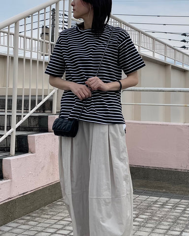 ...&DEAR<br>ボーダーTシャツ