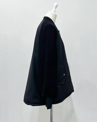 11月23日ライブ Herencia<br>Hybrid Knit Sleeve Coat