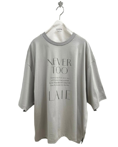 ayane<br>ドッキングバックギャザーTシャツ