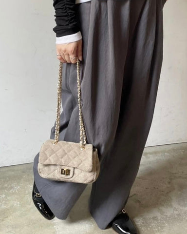 anana<br> スウェードキルティングチェーンBAG
