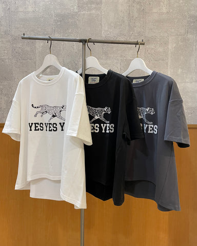 3月20日ライブ Margaux Vintage<br>ジャガーYES YES YES Tシャツ