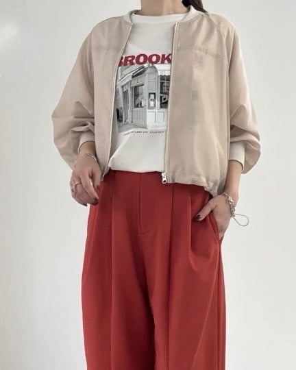 6月6日ライブ<br>mink chair<br>BROOKLYNフォトプリントTEE