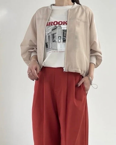 6月6日ライブ<br>mink chair<br>BROOKLYNフォトプリントTEE