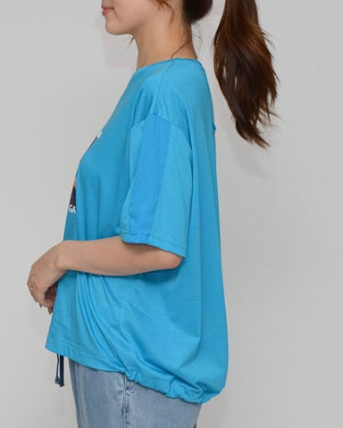Praia<br>袖ジョーゼットフォトT