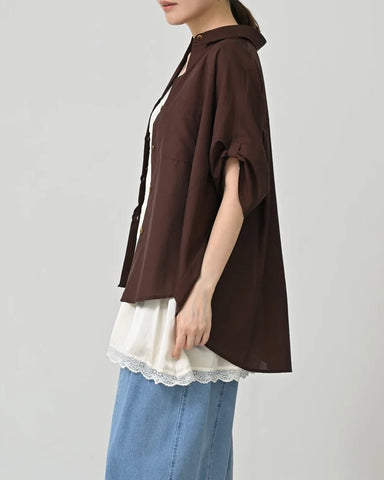 HERENCIA<br>2way袖シャツ