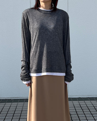 9月14日ライブ<br>anana<br>レイヤード風プルオーバー