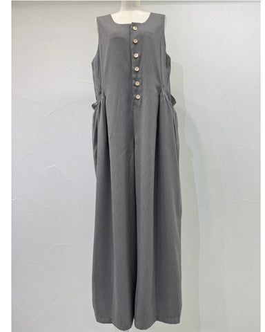 CYAN TOKYOご予約<br> ギャザーポケットサロペット