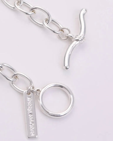 Nothing And Others<br>Ellipse chain Bracelet