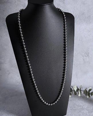 charmaer<br> ロングボールチェーンネックレス