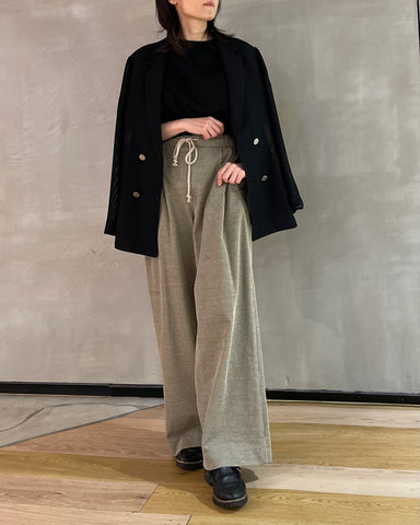 ma couleur <br>シアサッカーストライプパンツ