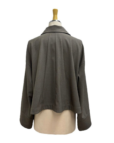 ayane予約<br> ショート丈テーラードジャケット