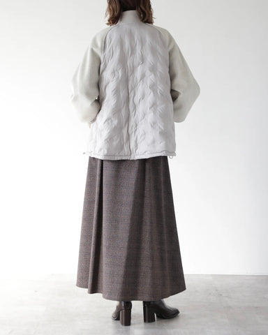 Herencia<br> Hybrid Quilted High Neck Coat