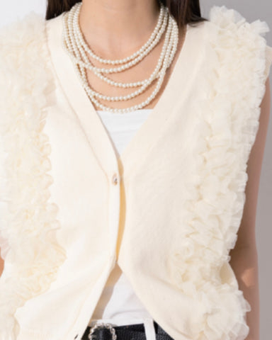 Margaux Vintage <br>5連パールネックレス