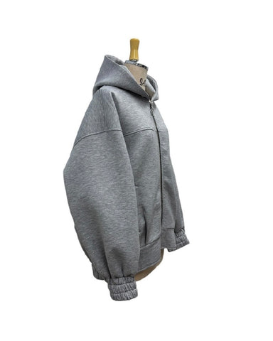 ayane予約<br>ボンディングフーディブルゾン