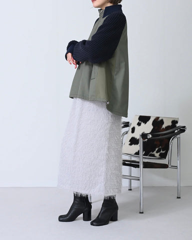11月23日ライブ Herencia<br>Hybrid Knit Sleeve Coat