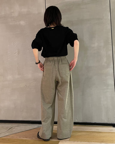 ma couleur <br>シアサッカーストライプパンツ