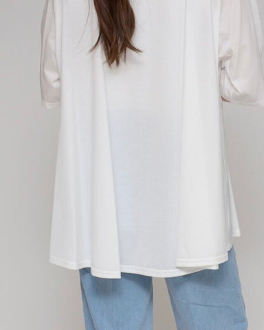 Praia<br> バックフレアーTシャツ