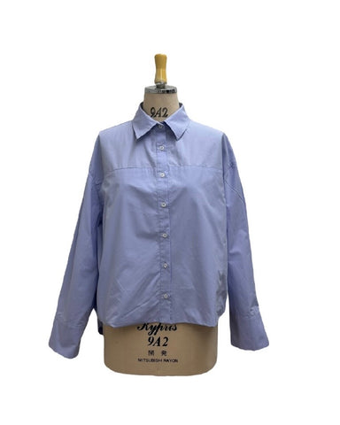 ayane予約<br> 裾立体タックシャツ