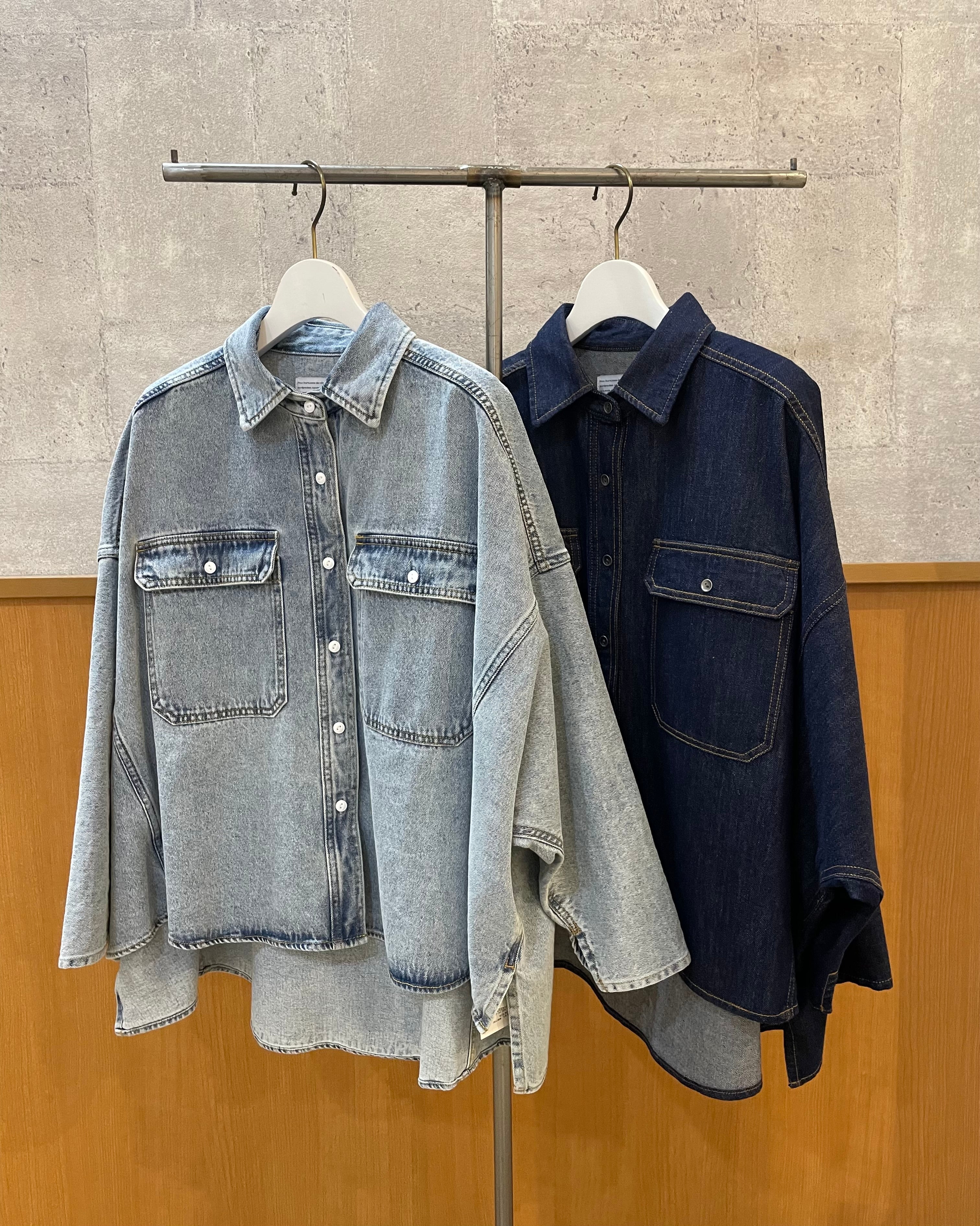 PASSIONE 1月15日ライブ <br>オーバーデニムシャツ