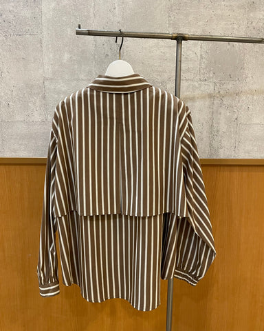 HERENCIA<br>ストライプデザインシャツ