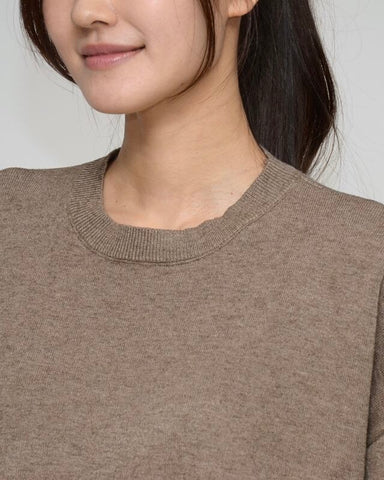 Praia<br> 着回し抜群ラウンドネックトップス