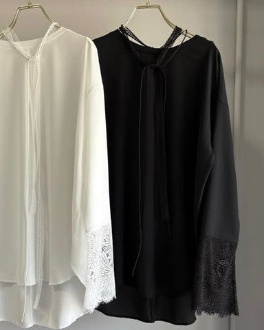 Margaux Vintage<br> シアーロンTEE カフスレース