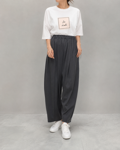 Praia<br> 究極のリラックス　シルケットバレルパンツ