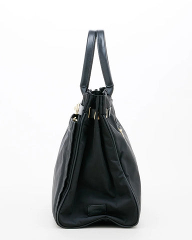 Stoy.<br> ポリエステルベルテッドトートバッグ