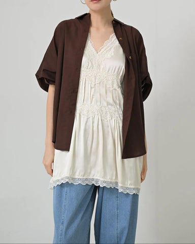 HERENCIA<br>2way袖シャツ