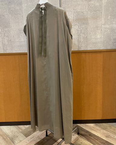 HERENCIA<br> Sheer Dress with Grosgrain Back Detail
