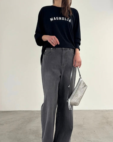 mink chair<br>ロゴニットジョーゼット