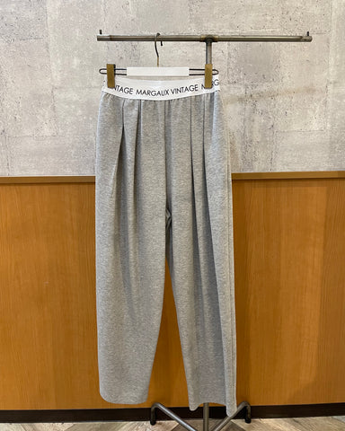 10月2日ライブ MARGAUX VINTAGE<br> ロゴウエストタックパンツ