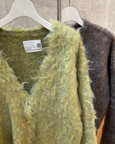 10月19日ライブ PASSIONE<br>シャギーニットカーディガン