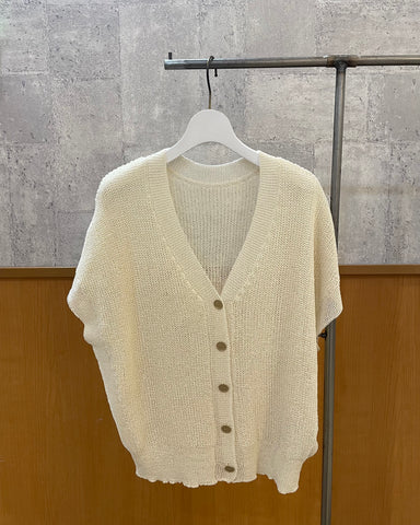 SUGAR ROSE<br>金釦和紙カーディガン