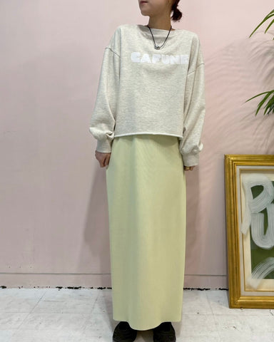 cafune<br> bio sweat 2way pullover