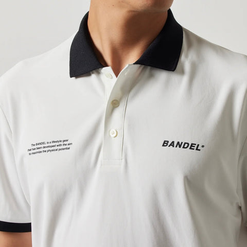 BANDEL<br> BICOLOR RIB S/S POLO SHIRTS