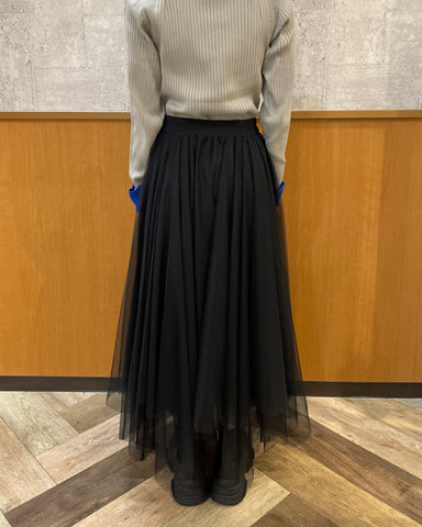 ayane<br>イレギュラーヘムチュールスカート