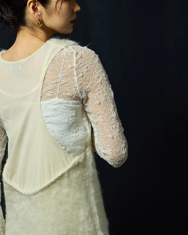 Mewl<br>レースロングスリーブTOPS