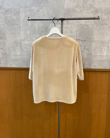 cafune<br>ビロード風Tシャツ