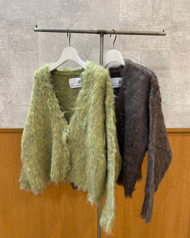 10月19日ライブ PASSIONE<br>シャギーニットカーディガン