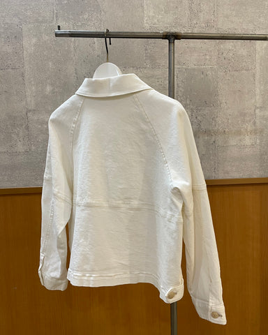 MargauxVintage <br> 再入荷gold button no collar denim jacket