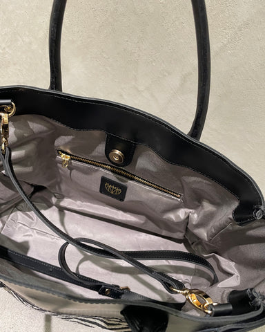 Medel<br>leather combi tote bag