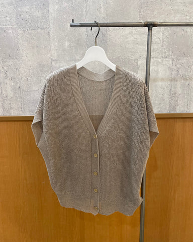 SUGAR ROSE<br>金釦和紙カーディガン