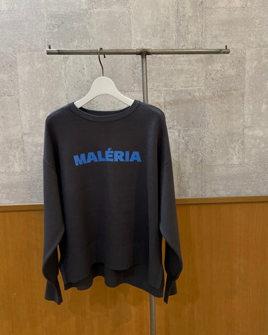 12月14日ライブ<br>SUGAR ROSE<br> MARELIAロゴプリントニット