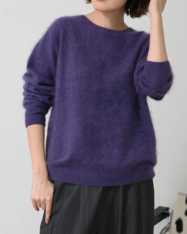 Herencia<br> Airy Touch Cashmere Knit Pullover
