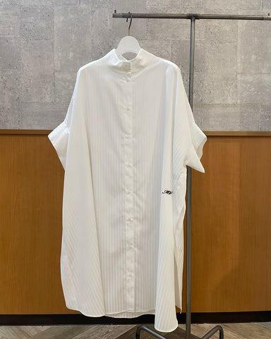 4月12日ライブ Margaux Vintage <br>ストライプロングシャツ