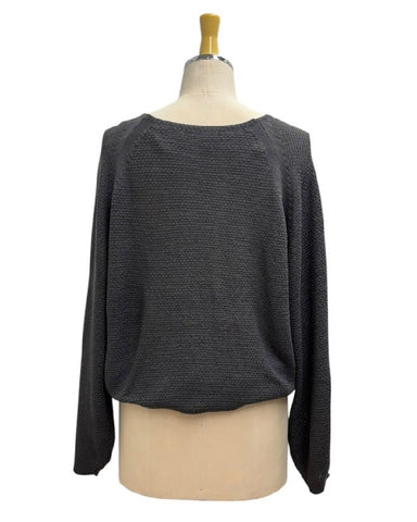 ayane予約<br>ラーベン編みラグランニット