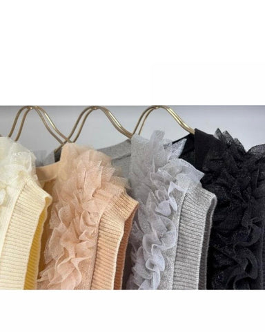 Margaux Vintage<br>チュールフリルベスト